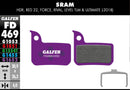 G1652 E-Bike Brake Pads For Force