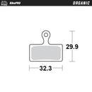 Organic Brake Pad | 17200811