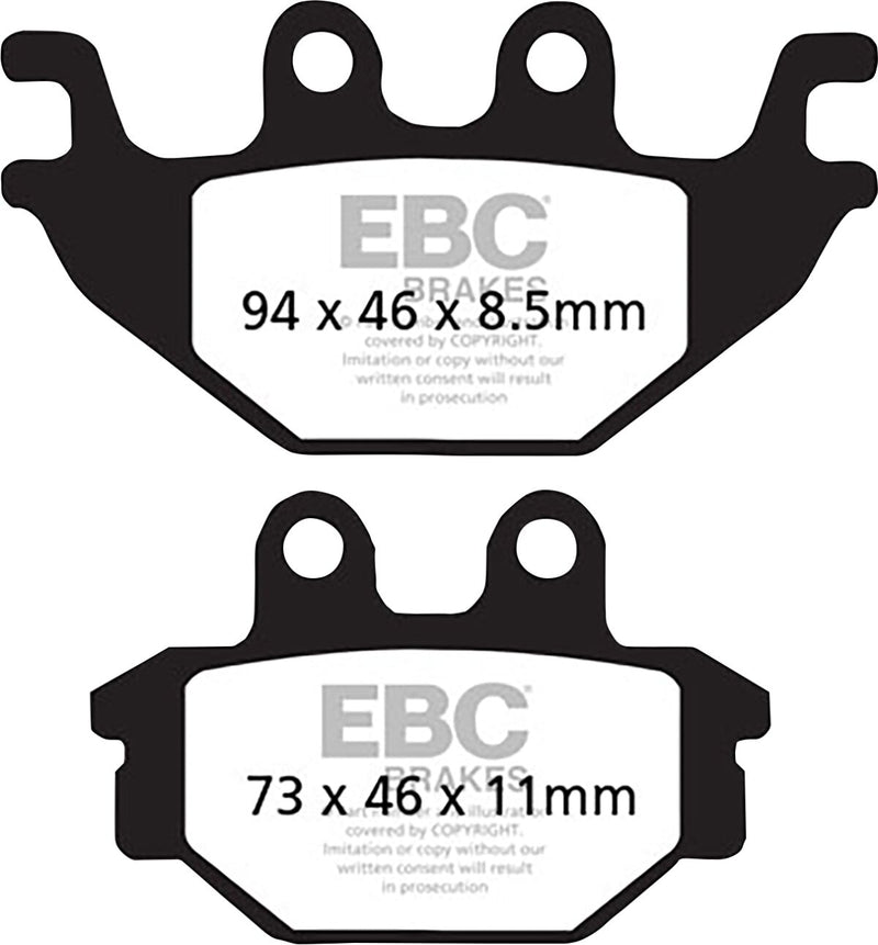 SFAC Carbon Series Scooter Brake Pads - 94.0 MM | Vendor No SFAC377