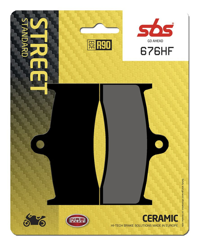 CT Scooter Carbon Tech Organic Brake Pads For Buell M2 - 91.6 MM