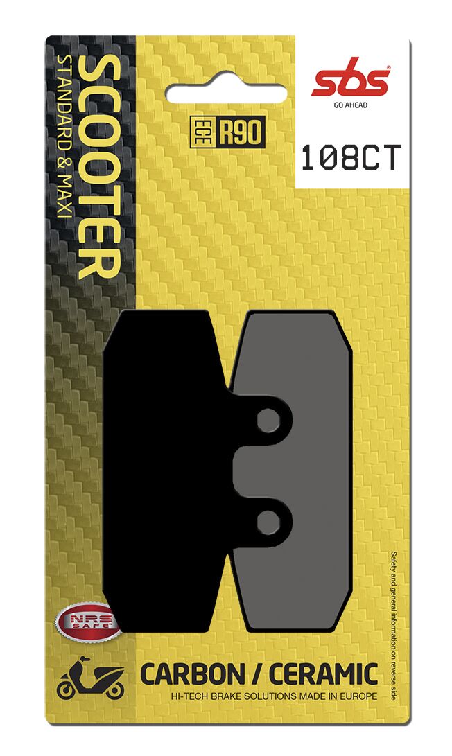 CT Scooter Carbon Tech Organic Brake Pads For Aprilia Atlantic 500