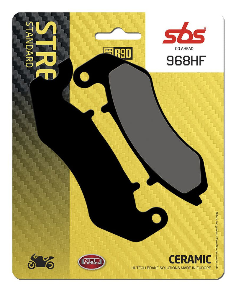 HF Street Ceramic Organic Brake Pads For Benelli BN 125 CBS