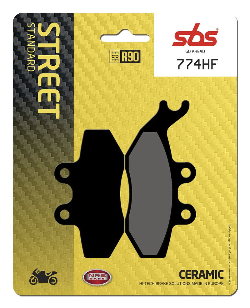 HF Street Ceramic Organic Brake Pads For AJP PR3 200