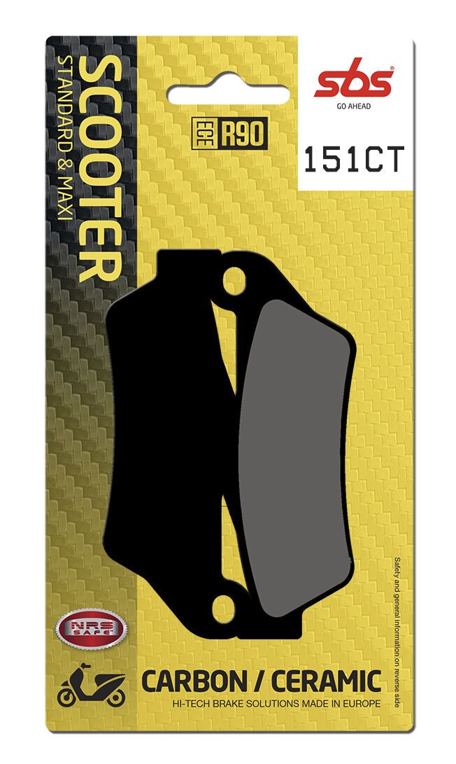 CT Scooter Carbon Tech Organic Brake Pads For Aprilia SRV 850