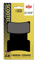 HF Street Ceramic Organic Brake Pads For Kymco Xciting 400 I - 68.3 MM