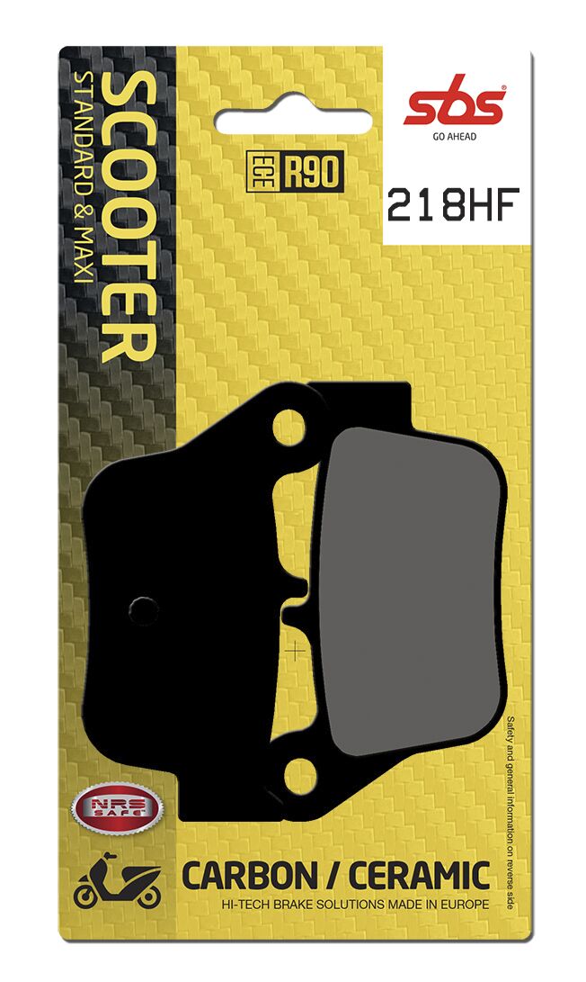 HF Street Ceramic Organic Brake Pads For SYM MAXSYM 400 I ABS - 82.8 MM