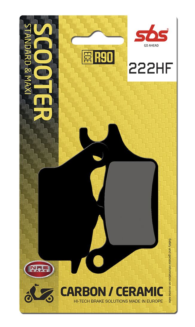 HF Street Ceramic Organic Brake Pads For Yamaha MW 125