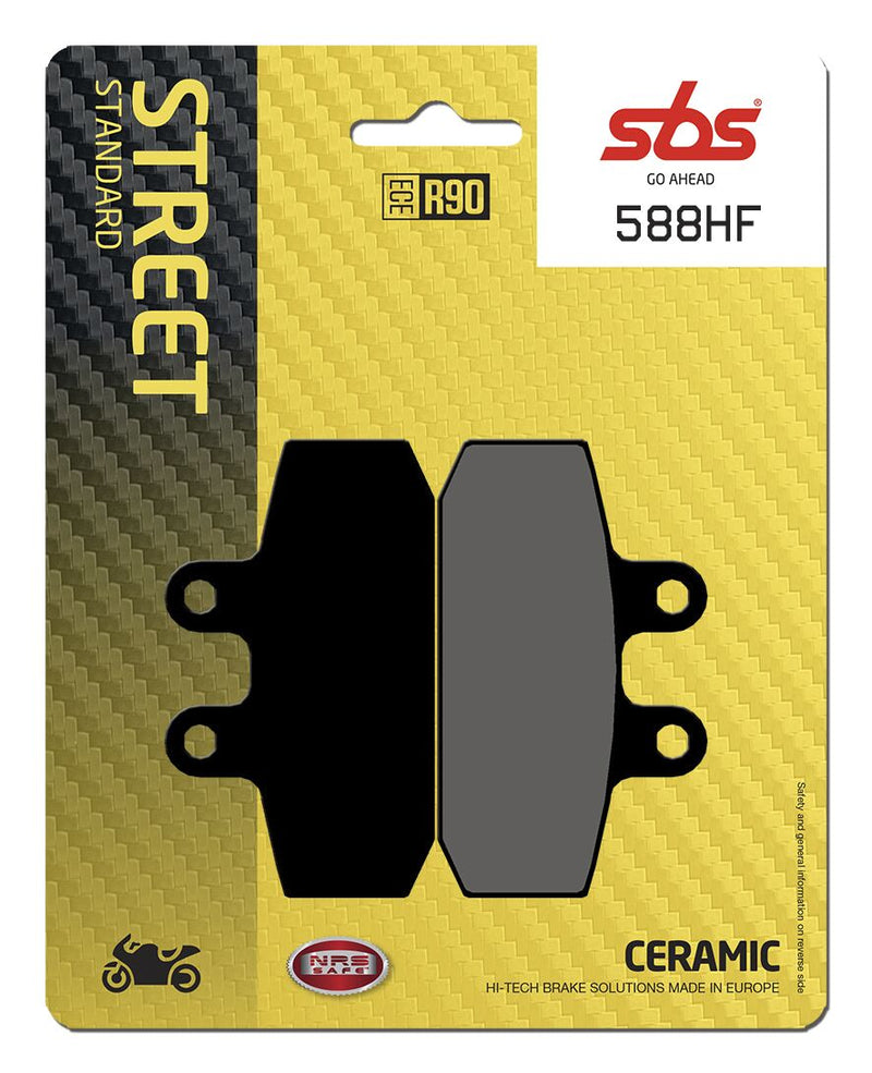 HF Street Ceramic Organic Brake Pads For Aprilia ETX 125