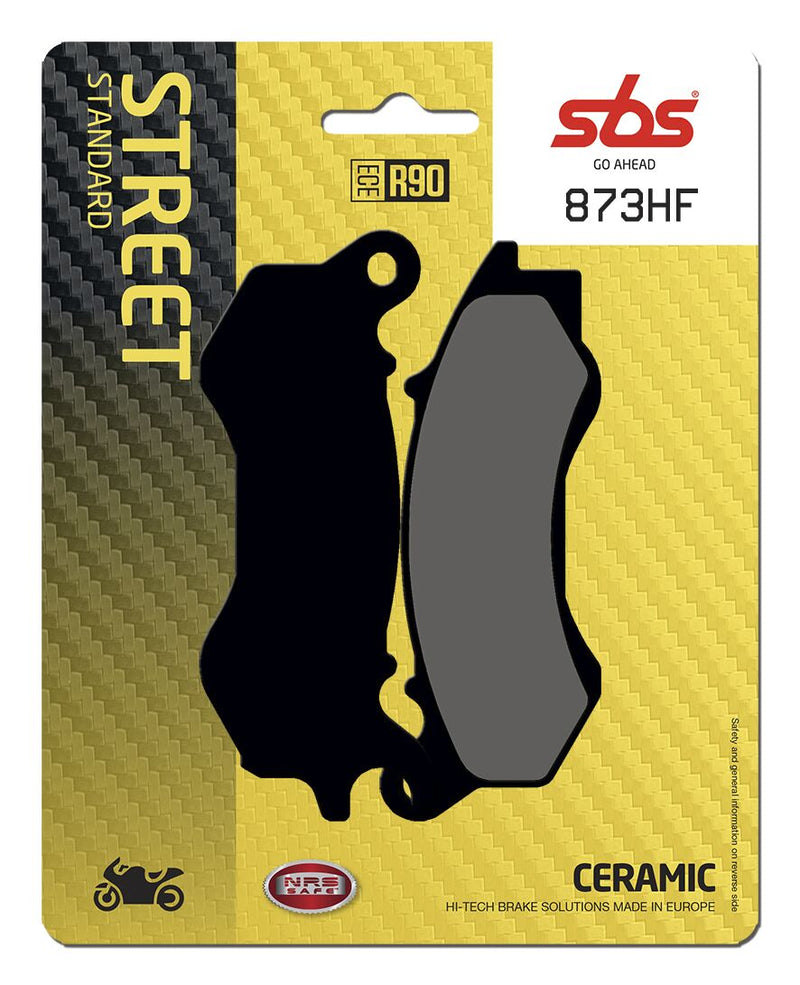 HF Street Ceramic Organic Brake Pads For Malaguti Dune 125 CBS