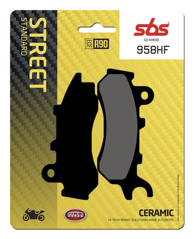 HF Street Ceramic Organic Brake Pads For Honda CB 125 F