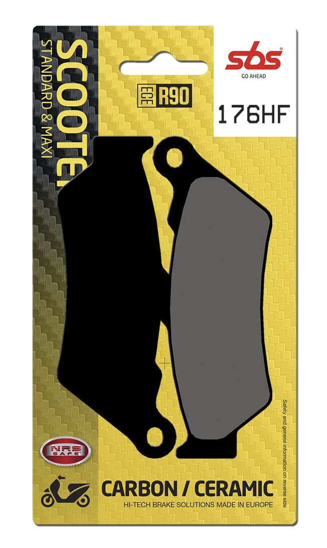 HF Street Ceramic Organic Brake Pads For BMW C1 125 - 108.5 MM