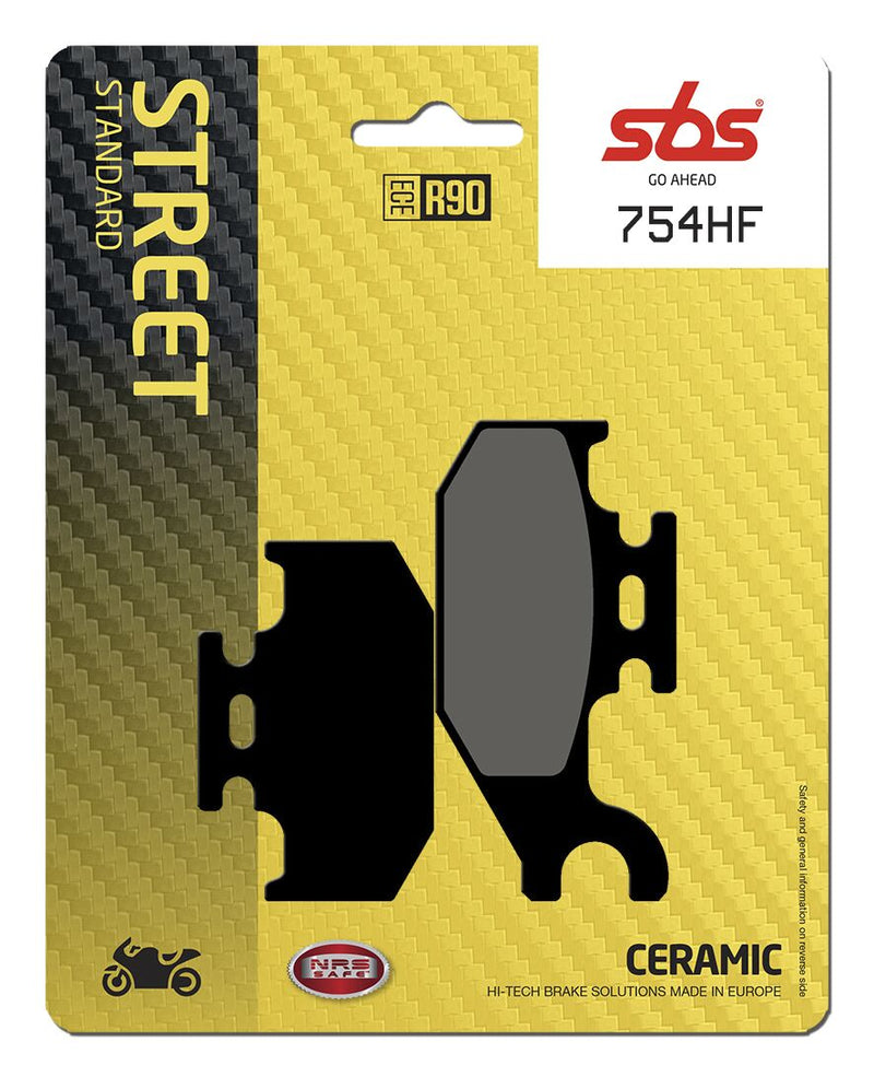 HF Street Ceramic Organic Brake Pads For Can AM (BRP) Commander 1000 EFI