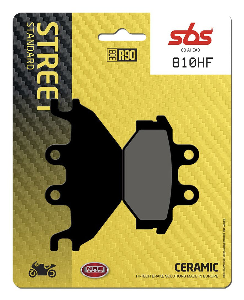 HF Street Ceramic Organic Brake Pads For Arctic Cat (Textron) 250 2X4