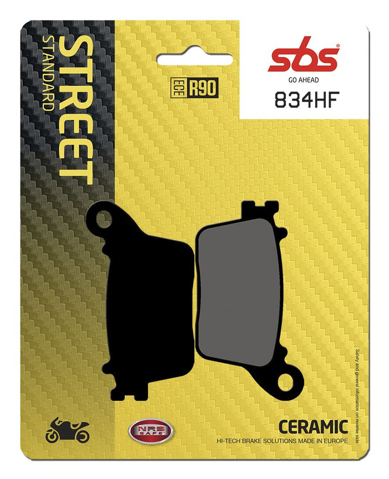 HF Street Ceramic Organic Brake Pads For Honda CB 600 F - 77.2 MM