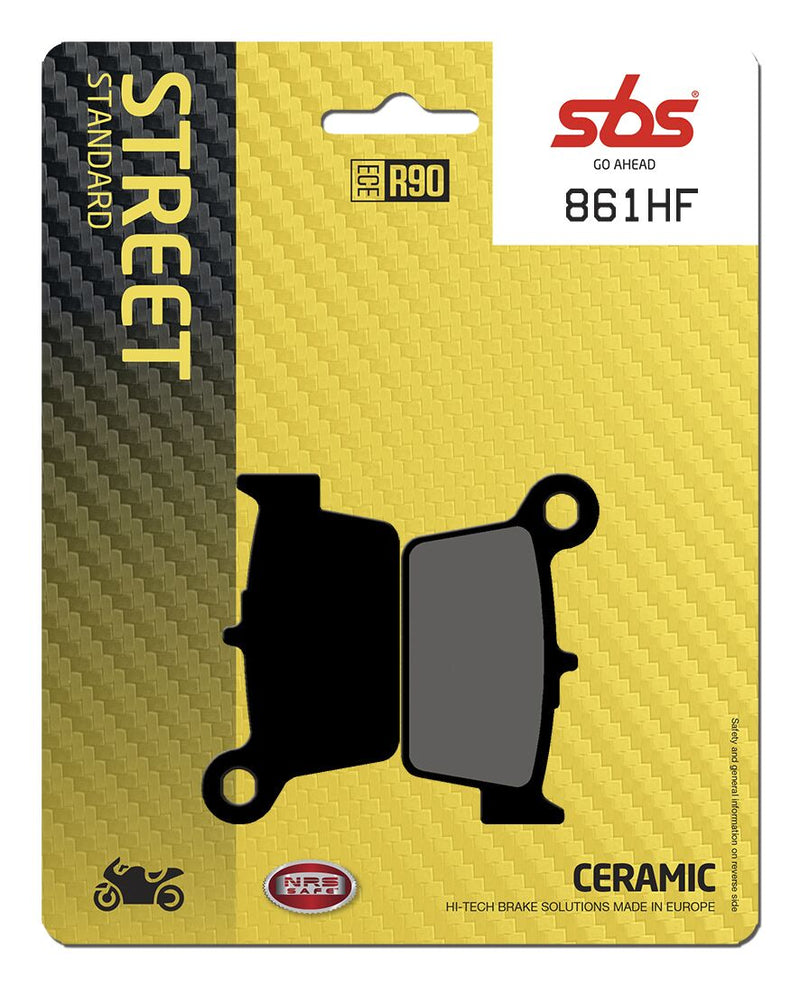 HF Street Ceramic Organic Brake Pads For Beta ALP 125