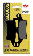 HF Street Ceramic Organic Brake Pads For Yamaha HW 125