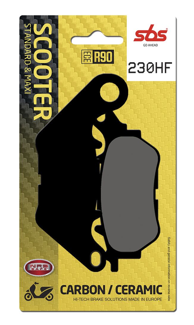 HF Street Ceramic Organic Brake Pads For Yamaha MW 300 ABS