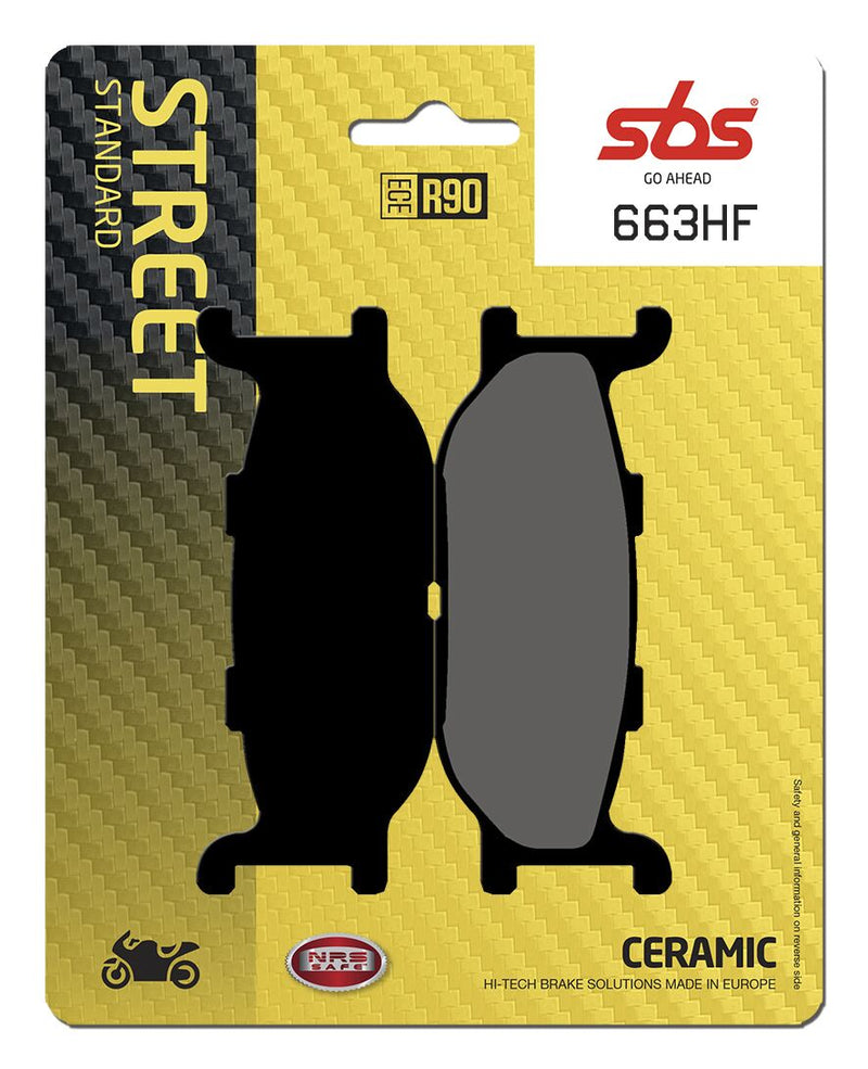 HF Street Ceramic Organic Brake Pads For SYM NH 125 T CBS