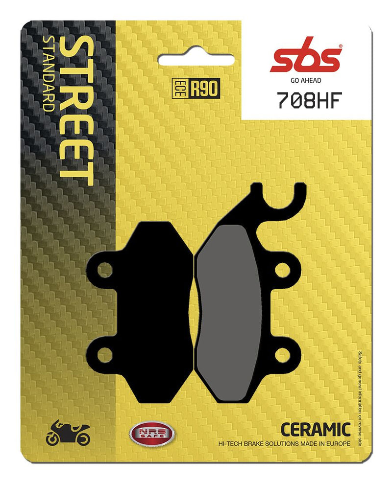 HF Street Ceramic Organic Brake Pads For SYM ATTILA 125