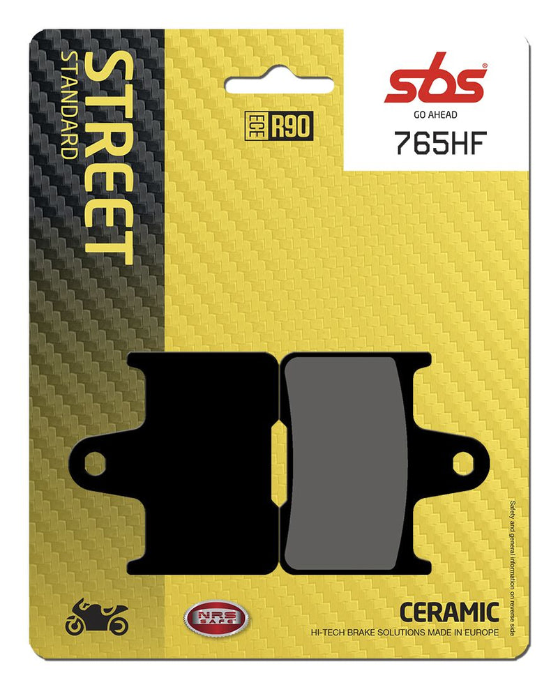 HF Street Ceramic Organic Brake Pads For Suzuki GSF 650 - 59.70 MM