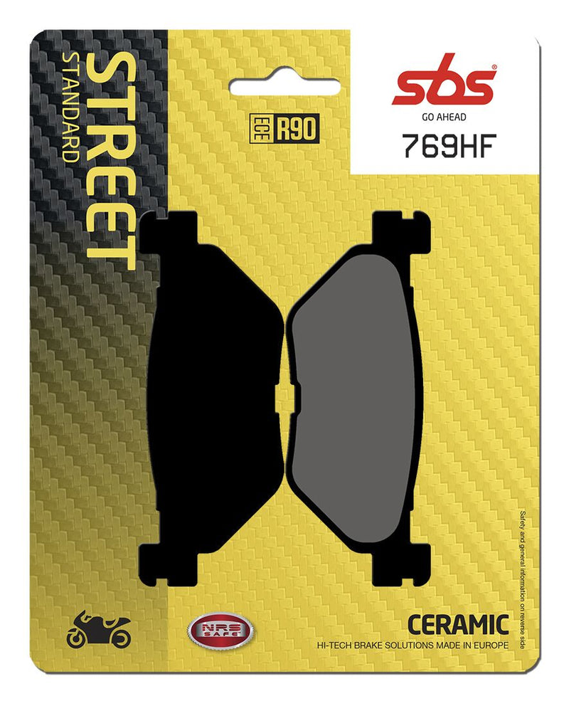 HF Street Ceramic Organic Brake Pads For Hyosung GV 650 - 99.6 MM