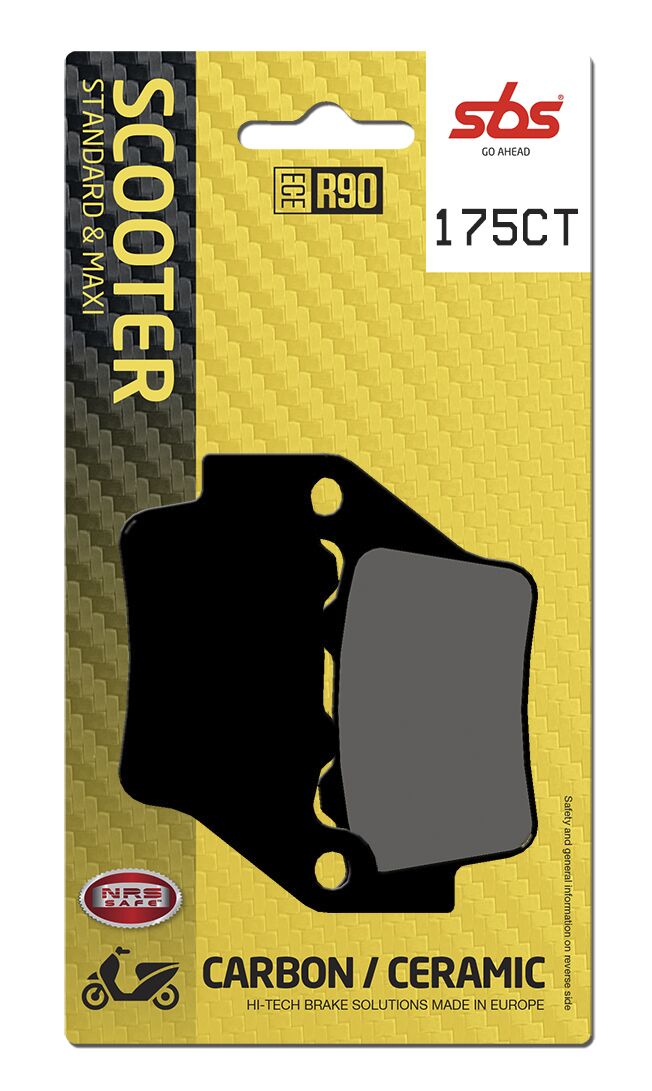 CT Scooter Carbon Tech Organic Brake Pads For BMW C 400 GT ABS