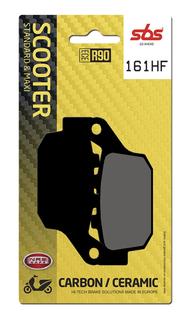 HF Street Ceramic Organic Brake Pads For Honda FES 125 - 86.1 MM