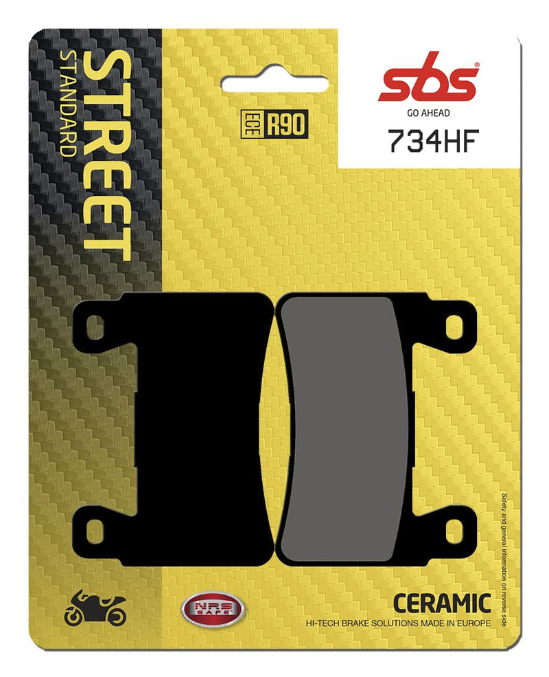 HF Street Ceramic Organic Brake Pads For Honda CB 1100 - 74.5 MM