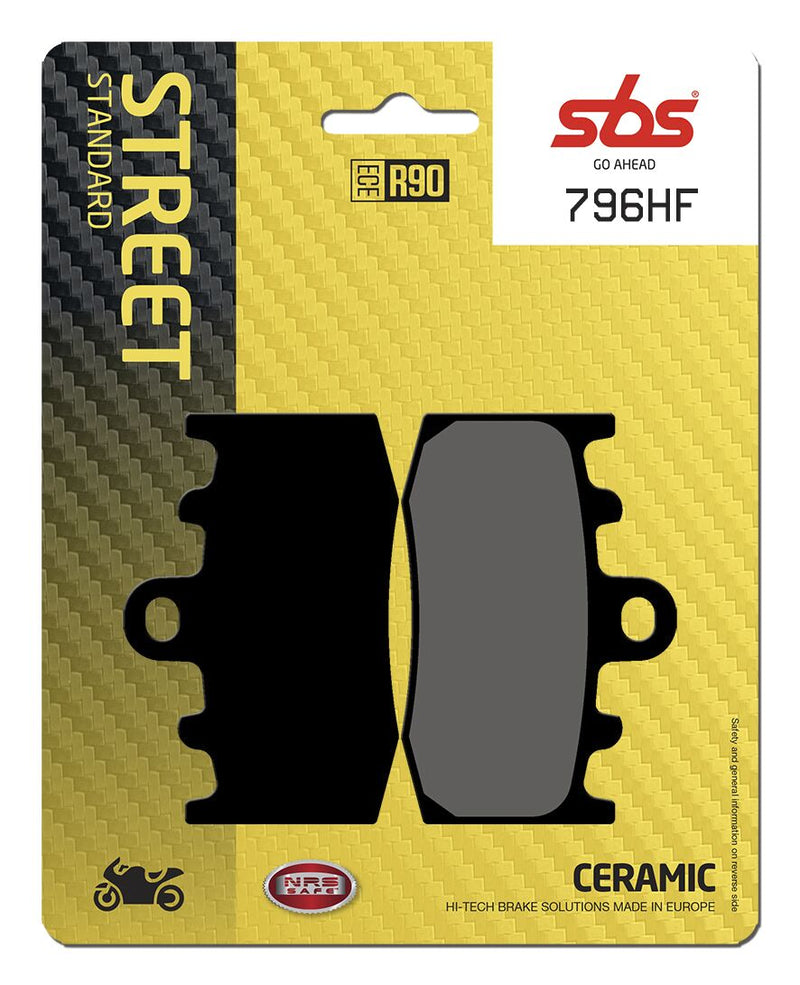 HF Street Ceramic Organic Brake Pads For BMW K 1200 GT ABS - 77 MM