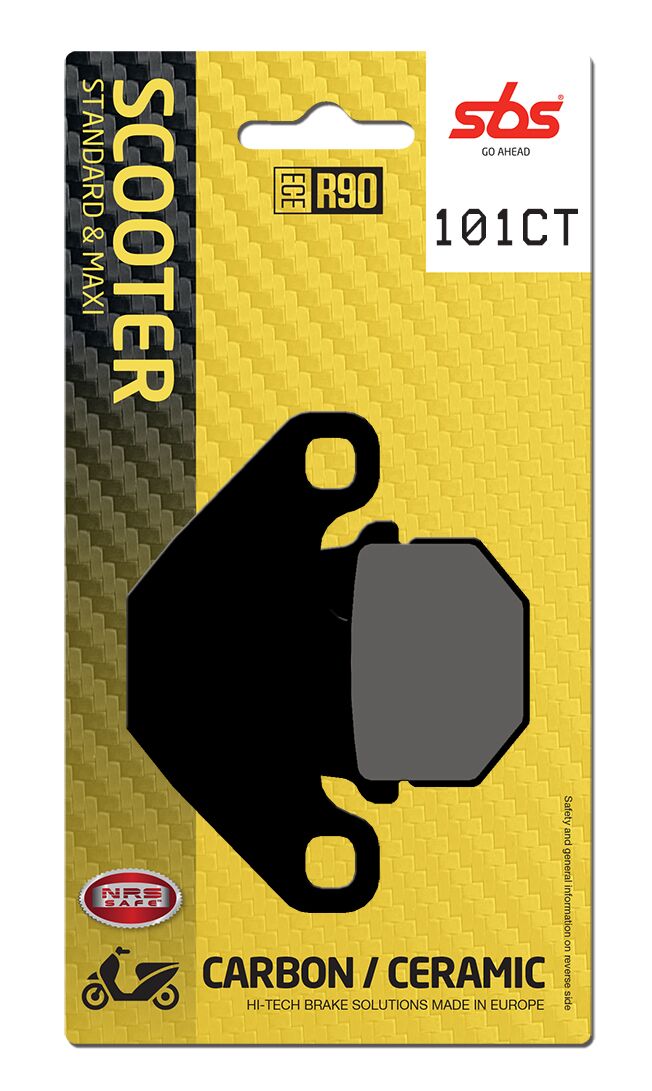 CT Scooter Carbon Tech Organic Brake Pads For Aeon Urban 125