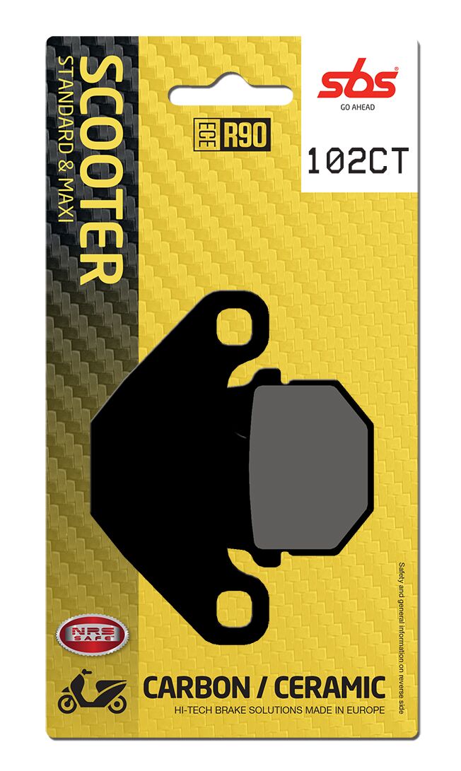 CT Scooter Carbon Tech Organic Brake Pads For Gilera Eaglet 50