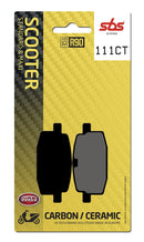 CT Scooter Carbon Tech Organic Brake Pads For Adly (Herkules) Silver FOX 50