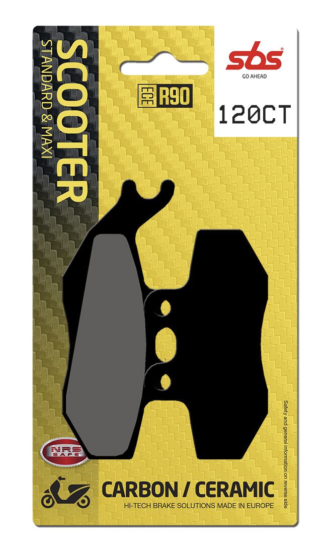 CT Scooter Carbon Tech Organic Brake Pads For Aprilia MX 50