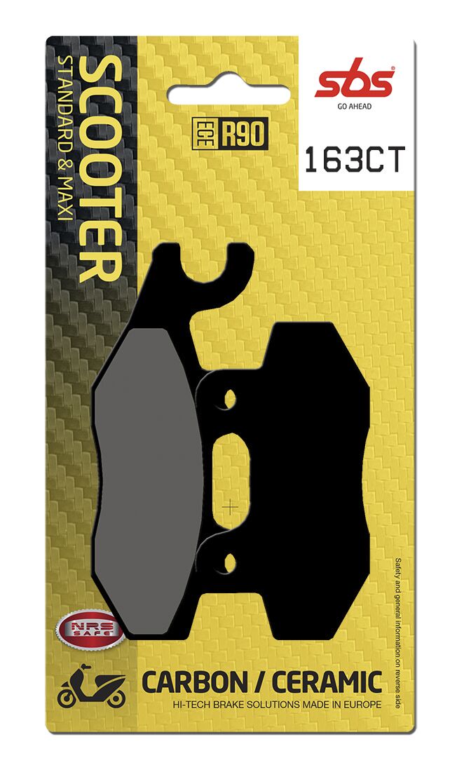CT Scooter Carbon Tech Organic Brake Pads For Aeon Elite 125