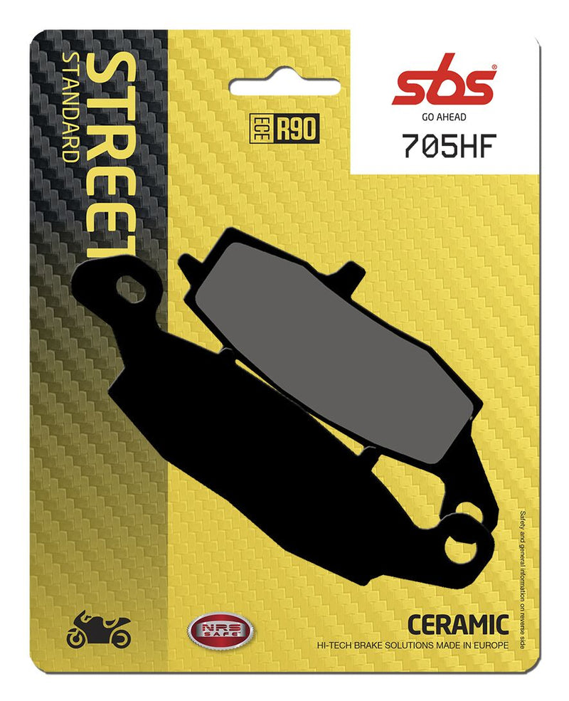 HF Street Ceramic Organic Brake Pads For Kawasaki ER-5