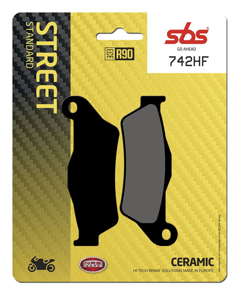 HF Street Ceramic Organic Brake Pads For BMW K 1200 R - 94.0 MM