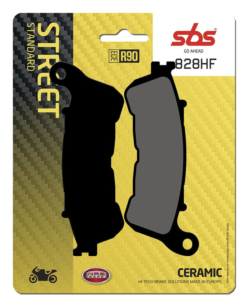 HF Street Ceramic Organic Brake Pads For Honda CB 1000 R ABS - 117.6 MM