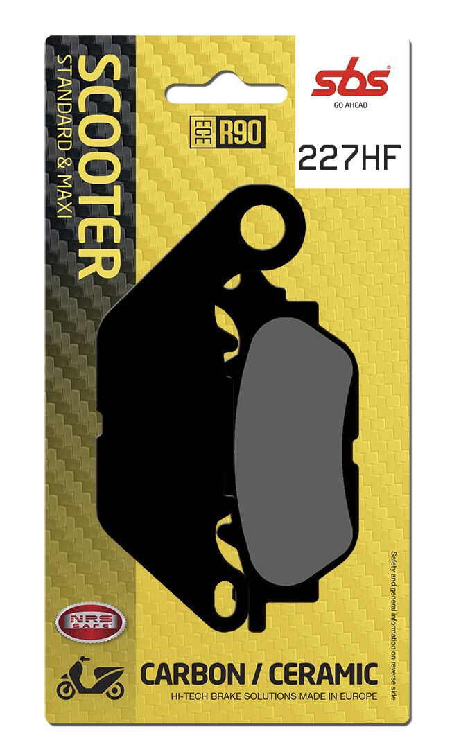 HF Street Ceramic Organic Brake Pads For Yamaha GPD 125 ABS