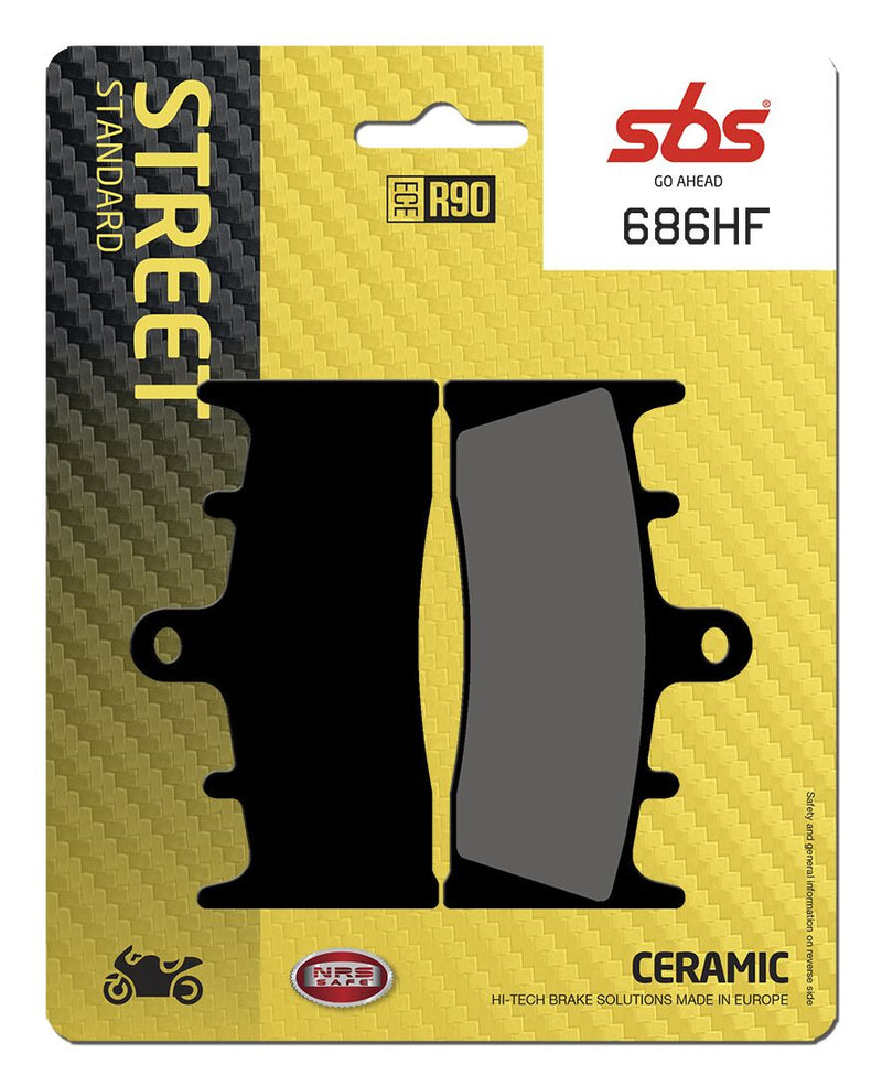 HF Street Ceramic Organic Brake Pads For Kawasaki VN 1500