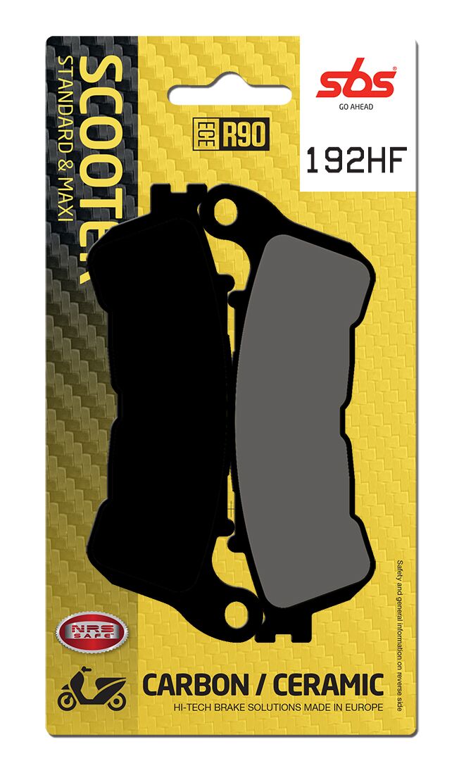 HF Street Ceramic Organic Brake Pads For Honda FES 125 - 117.6 MM