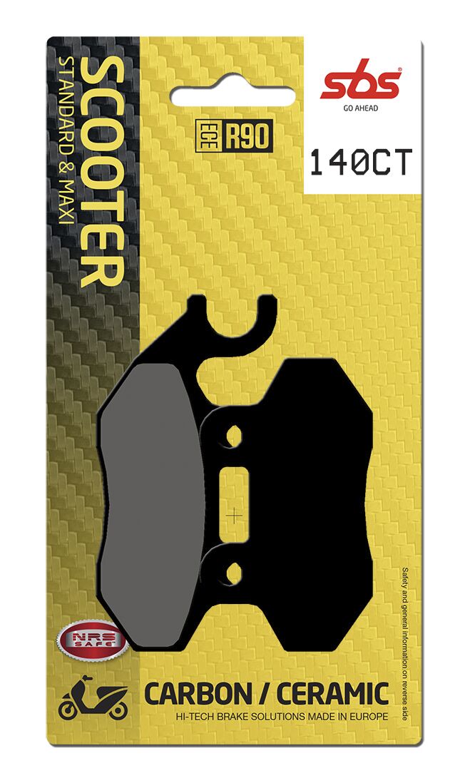 CT Scooter Carbon Tech Organic Brake Pads For Cagiva City 50