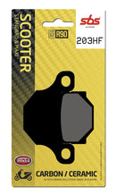 HF Street Ceramic Organic Brake Pads For Derbi SENDA 125 DRD SM 4V