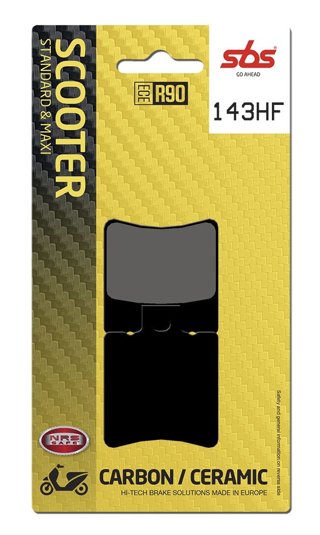 HF Street Ceramic Organic Brake Pads For Aprilia Area 51 50 - 39.7 MM