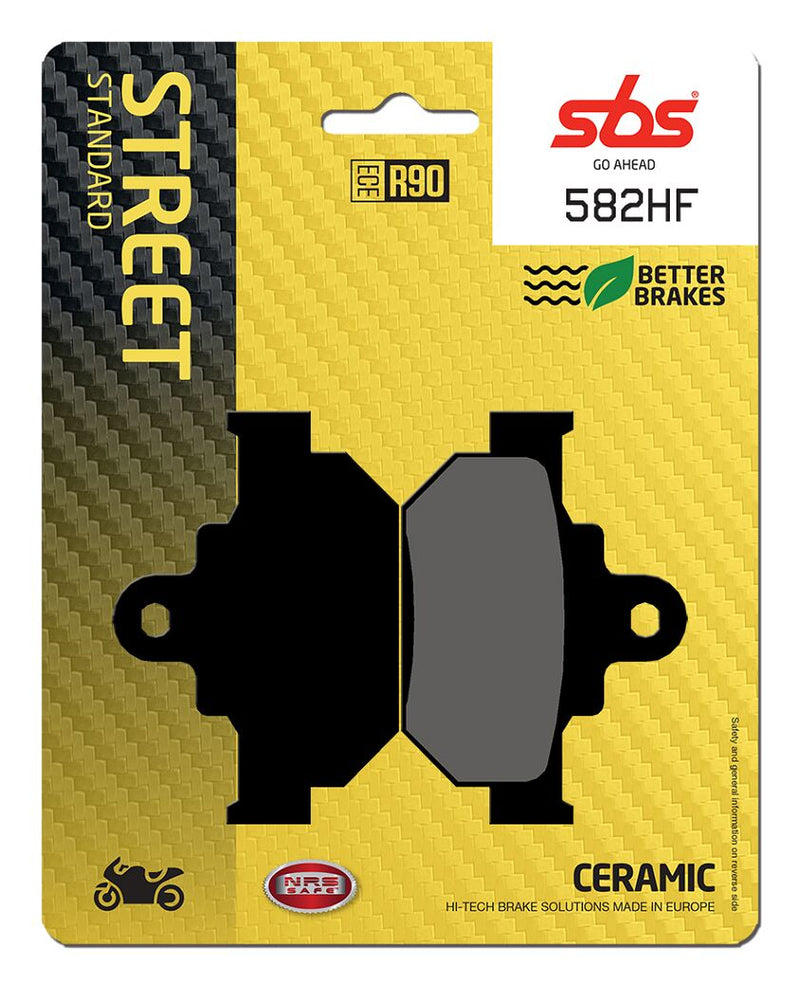 HF Street Ceramic Organic Brake Pads For Suzuki DR 600 S