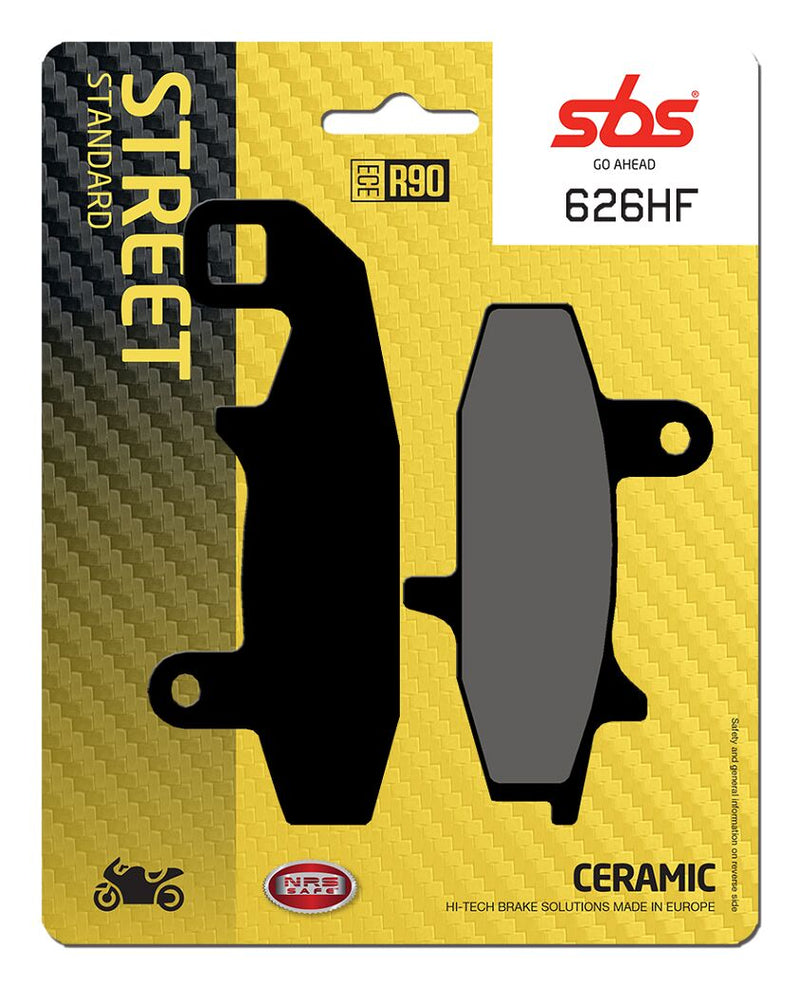 HF Street Ceramic Organic Brake Pads For Suzuki DR 750 S