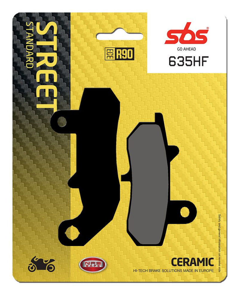 HF Street Ceramic Organic Brake Pads For Suzuki DR 650 R