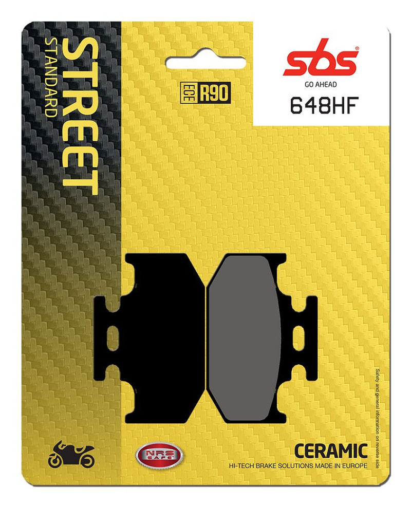 HF Street Ceramic Organic Brake Pads For Suzuki DR 350 - 62 MM