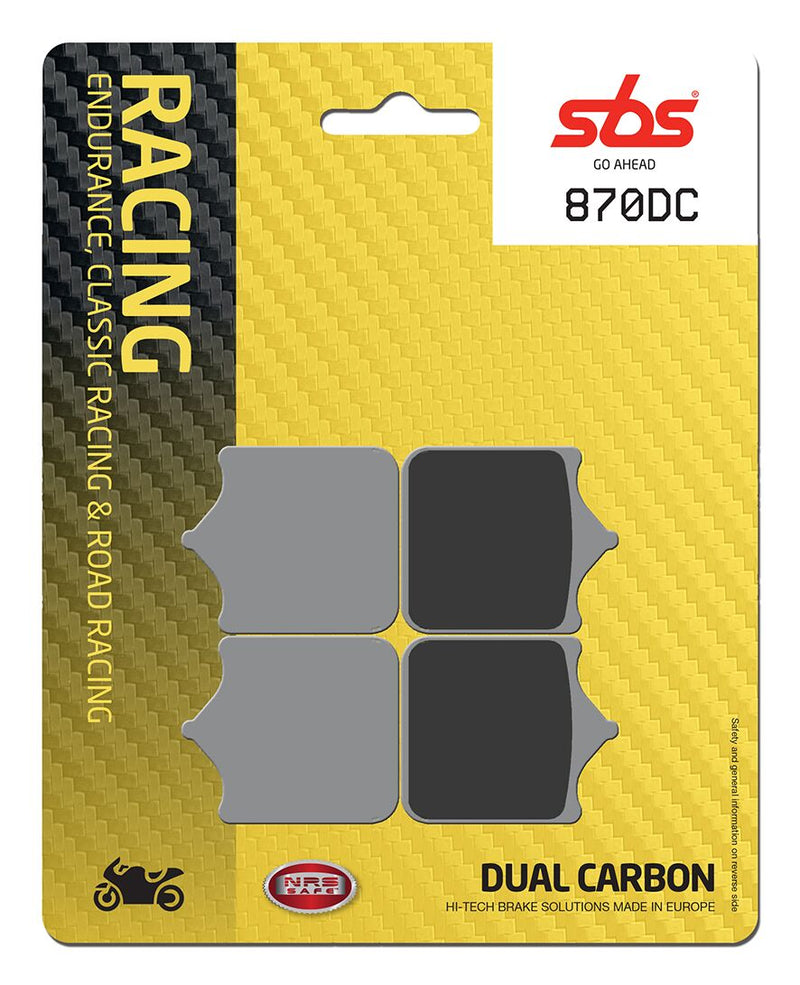 DC Racing Dual Carbon Brake Pads For BMW S 1000 RR