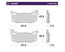 RoadPRO Carbon Racing Brake Pads For Ducati PANIGALE V4 1100 ABS 2025 - 42.4 MM
