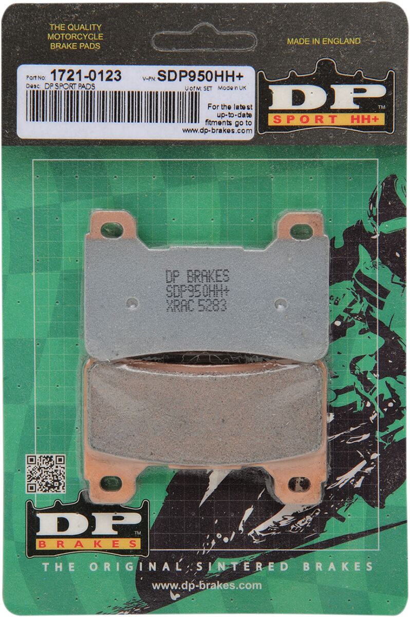 SDP Sport HH+ Sintered Brake Pads For Honda CB 1000 R 2008-2016 - 74.5 MM